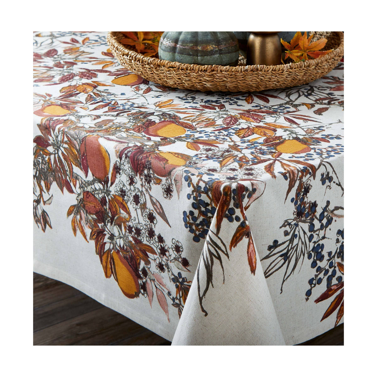 Pear Tablecloth Multi Harvest