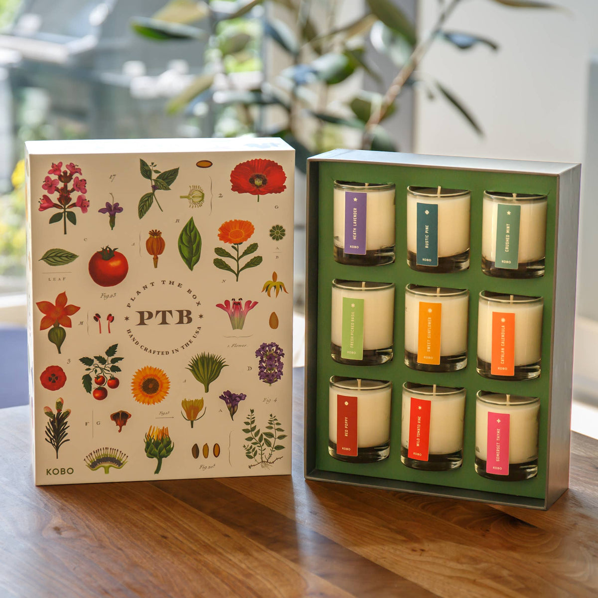 Plant the Box Votive Gift Set