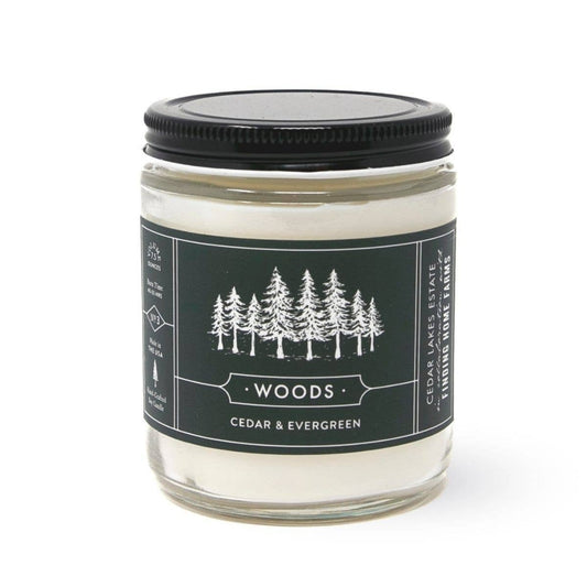 Soy Candle, Woods, Woody Scent