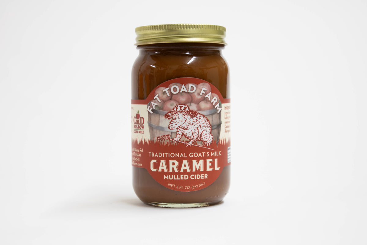 8oz Mulled Cider Goat's Milk Caramel (Cajeta)