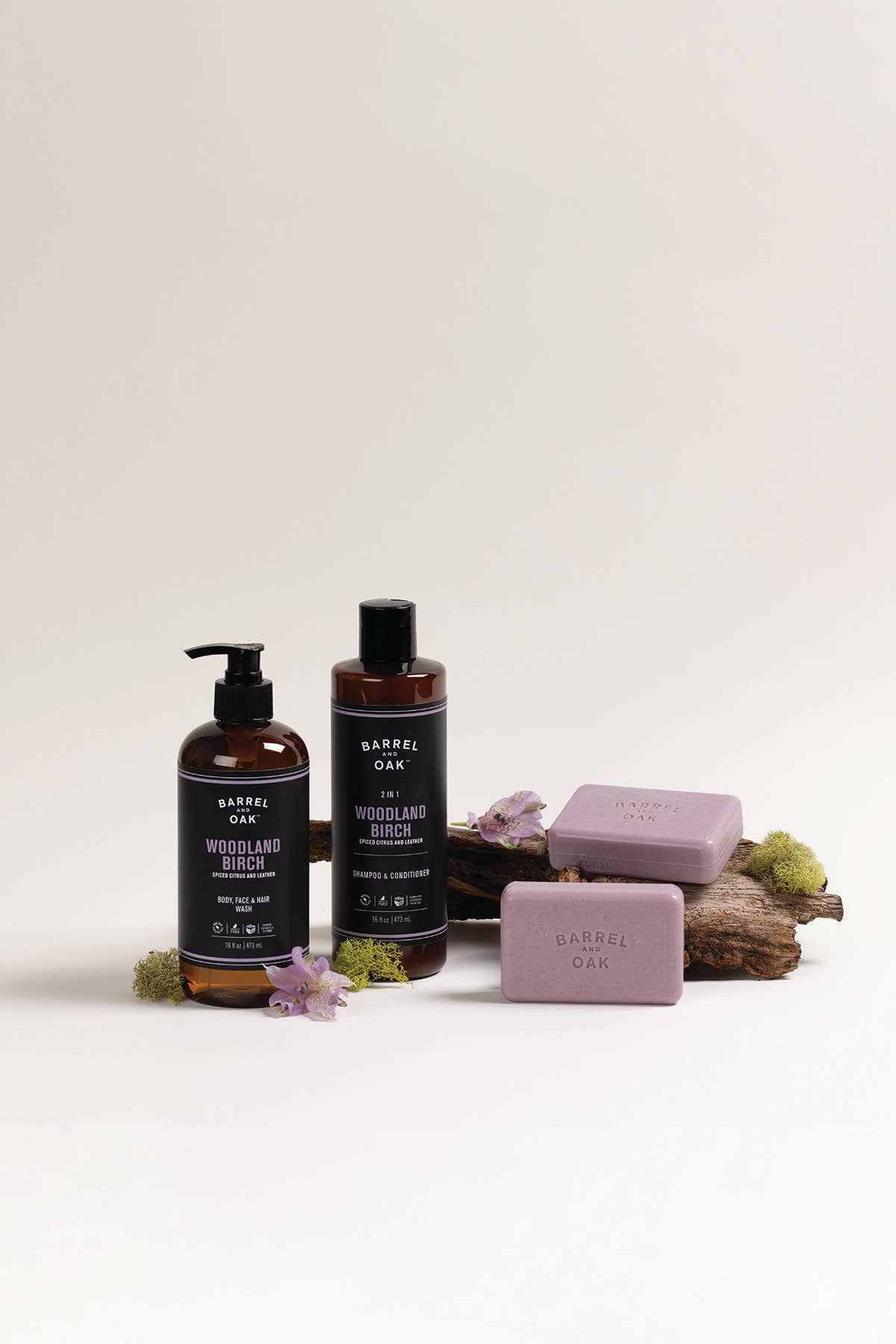 Exfoliating Bar Soap Woodland Birch - 6 Oz