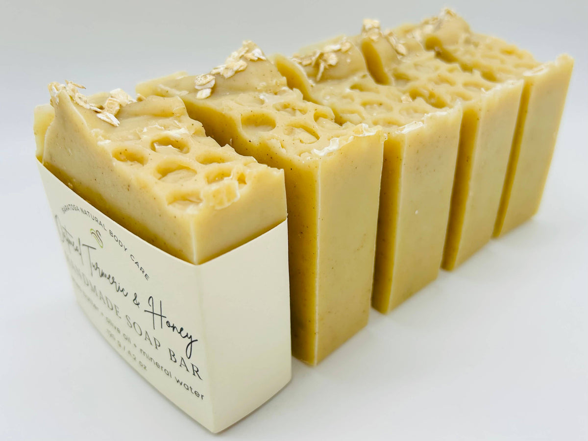 Oatmeal Turmeric & Honey Handmade Soap Bar