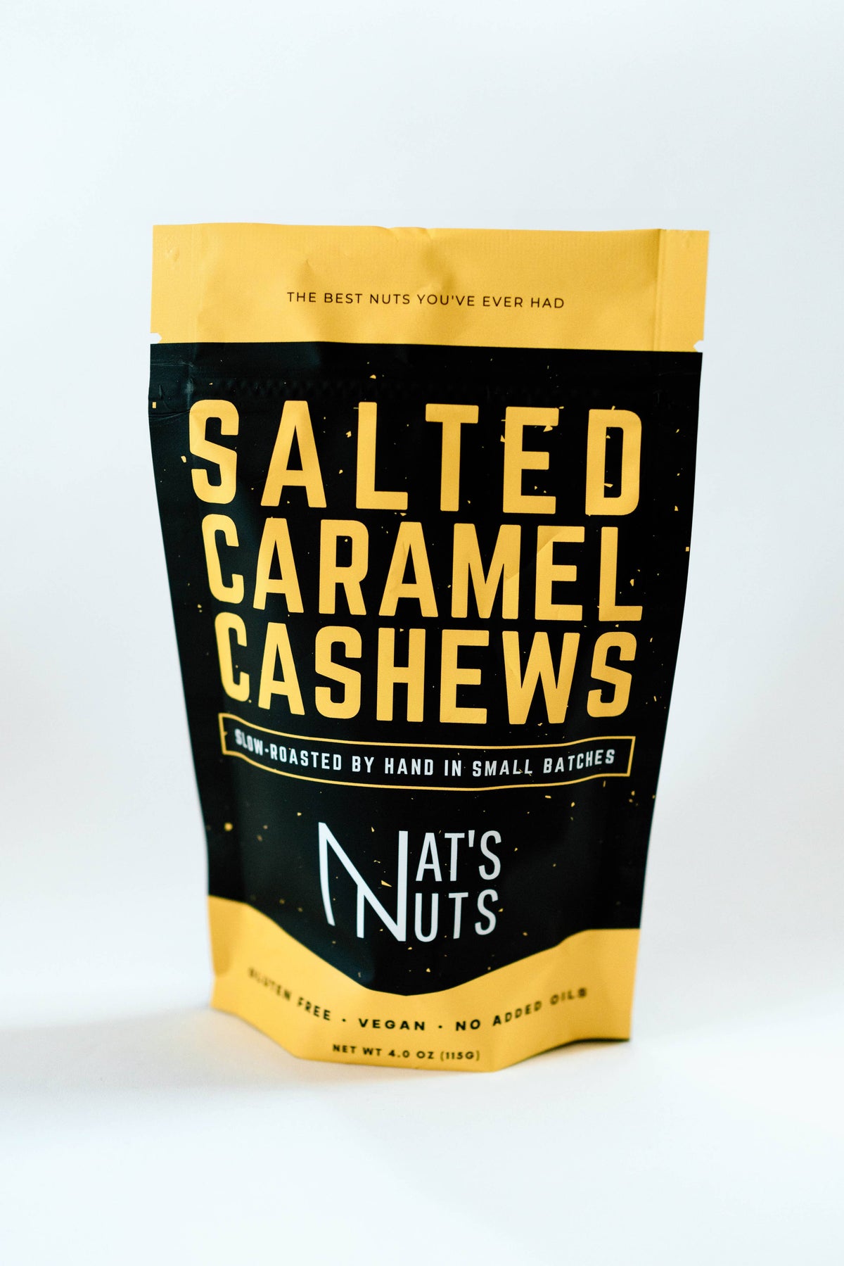 Salted Caramel Cashews | 12-Count Gourmet Roasted Nuts