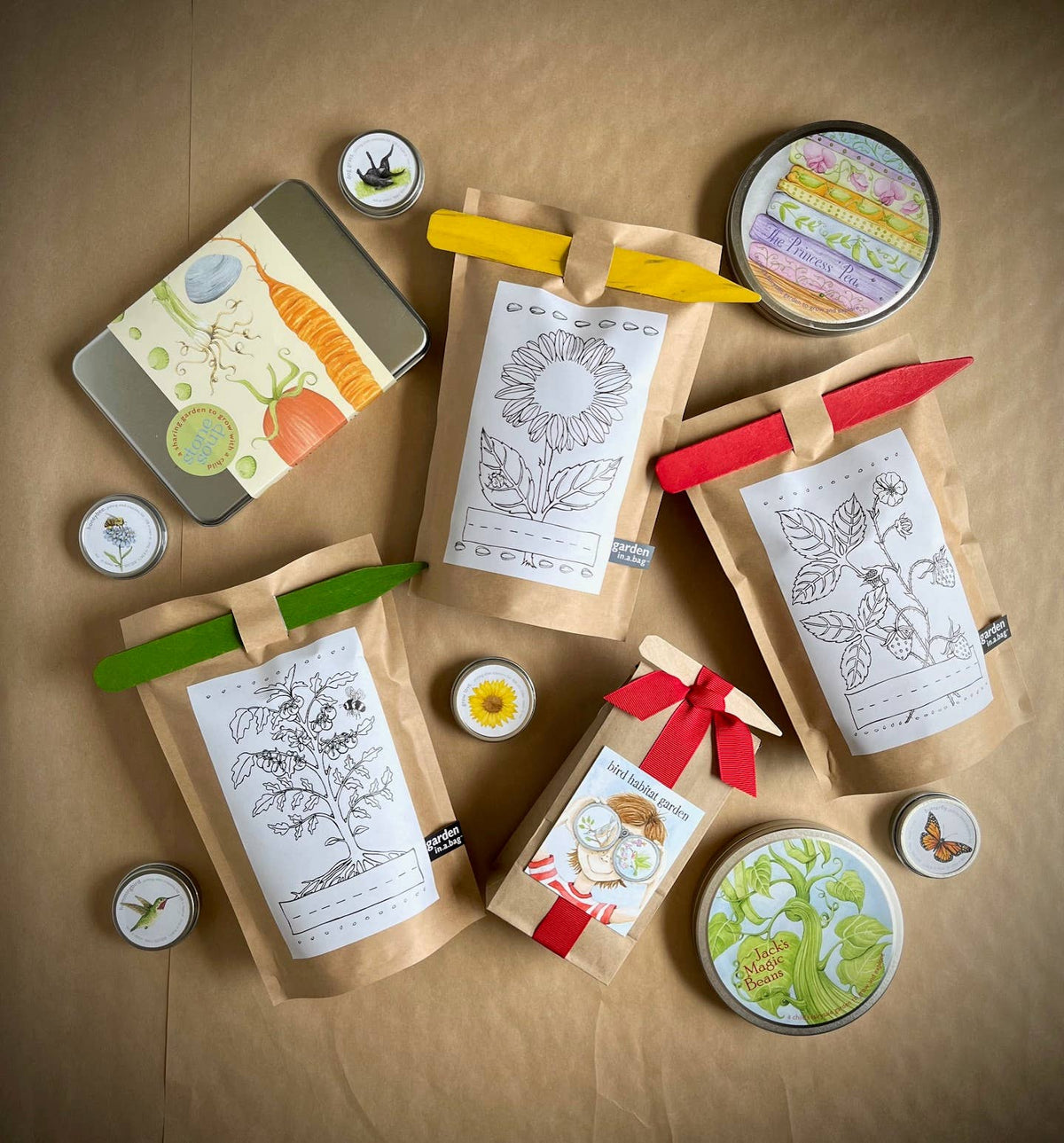 Kids Scatter Garden | Bird Habitat | Holiday Learning Gift