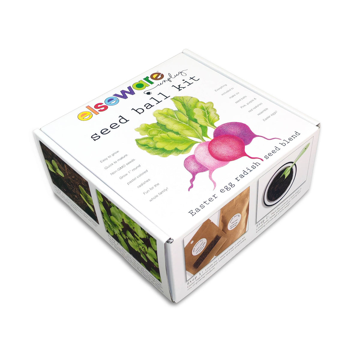 Seed Ball Kit - DIY Easter Egg Radish Seed Blend