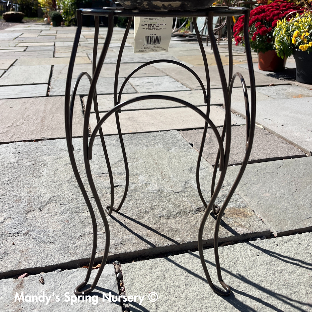 Metal Plant Stand - 15"