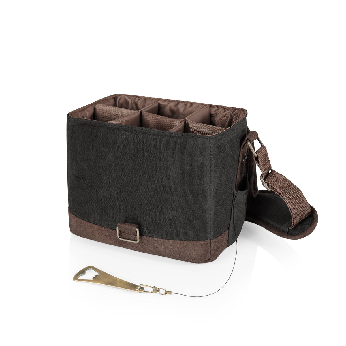 Craft Beer Caddy Cooler Tote with Opener