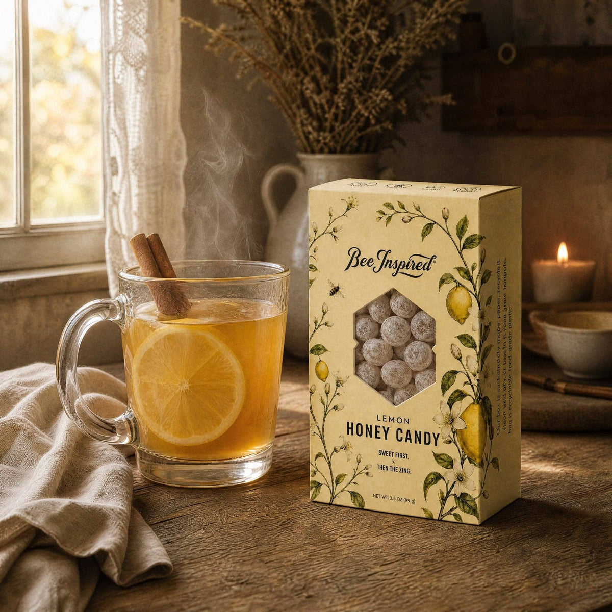 Lemon Honey Candy