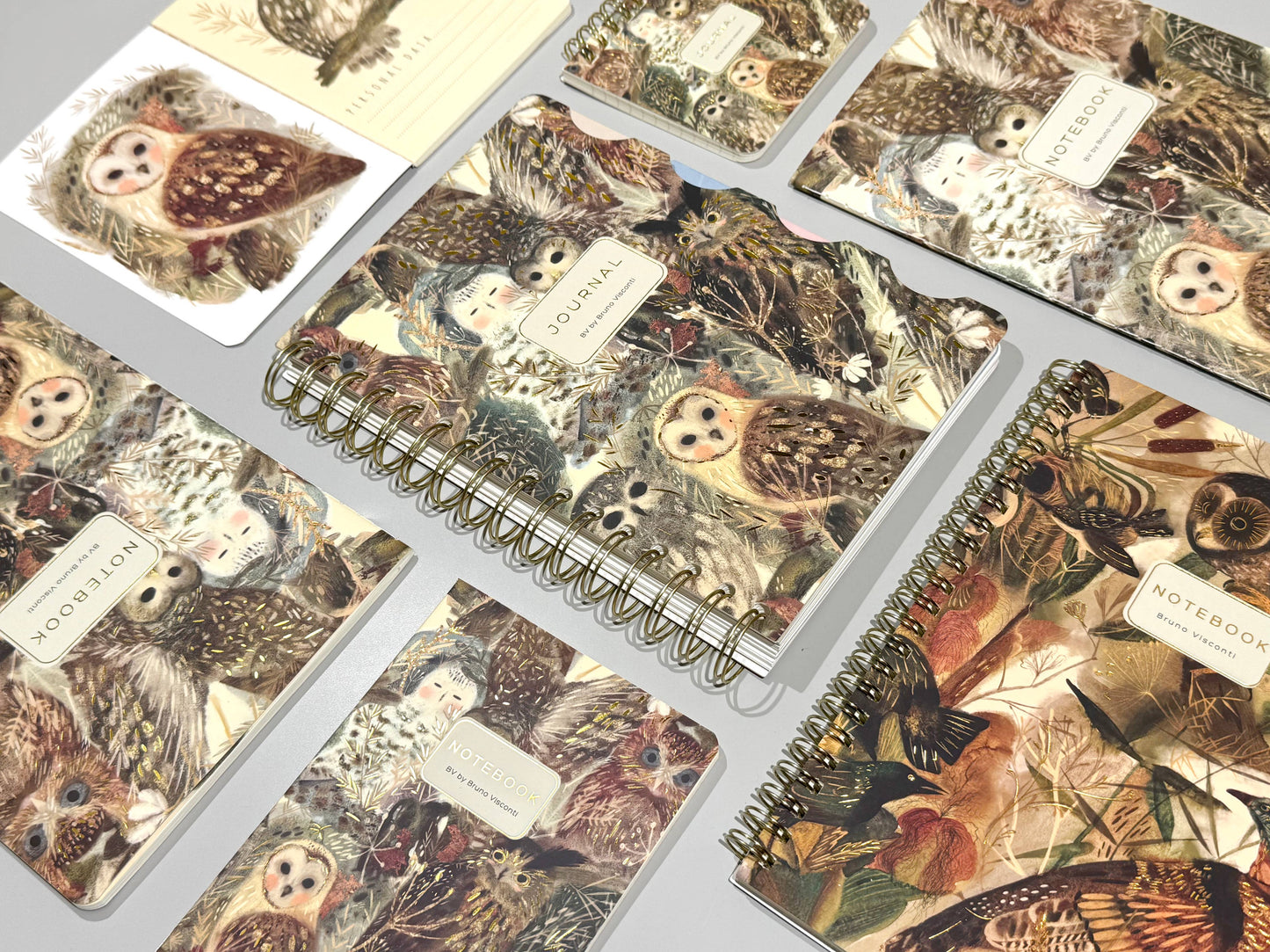 Pocket Art Journal - Owls