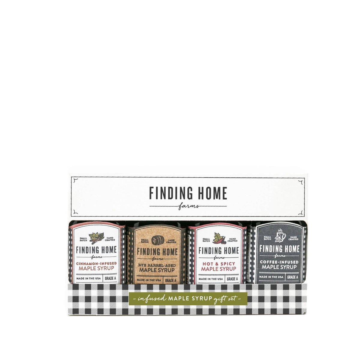 Infused Maple Syrup Gift Set - Sampler, Gift Baskets
