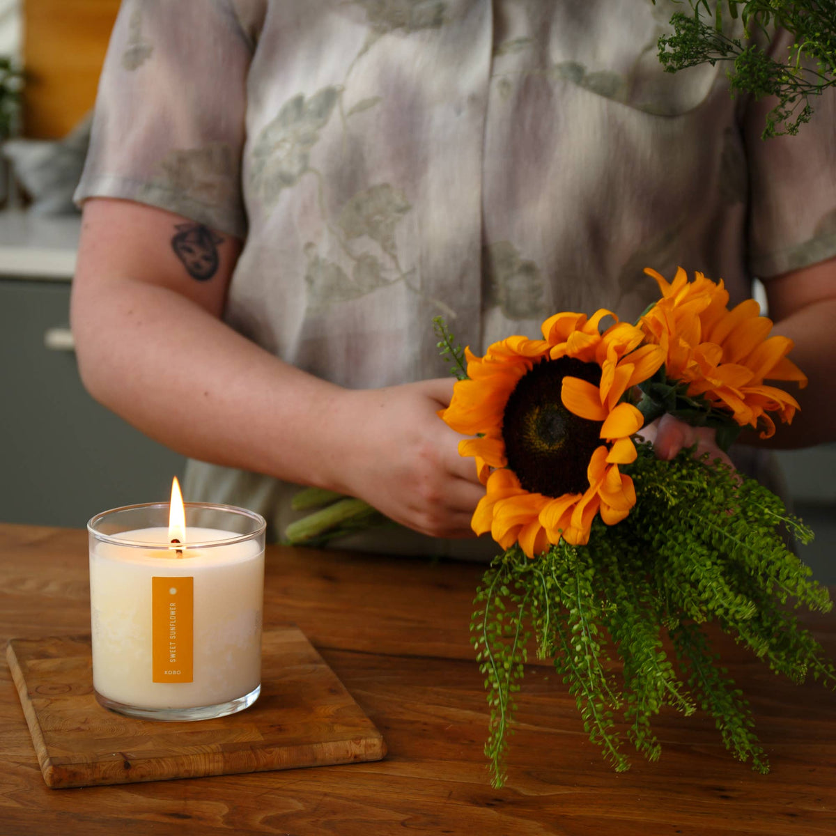Sweet Sunflower - Plant the Box Candle - 9oz.