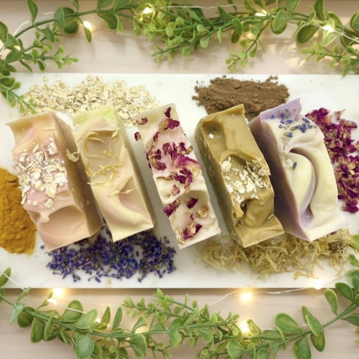White Tea Ginger Handmade Soap Bar