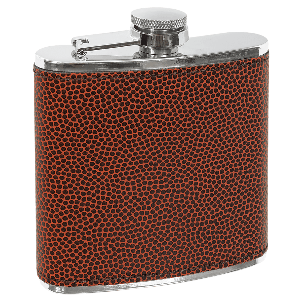Pine Trees 6 oz. Leatherette Stainless Steel Flask