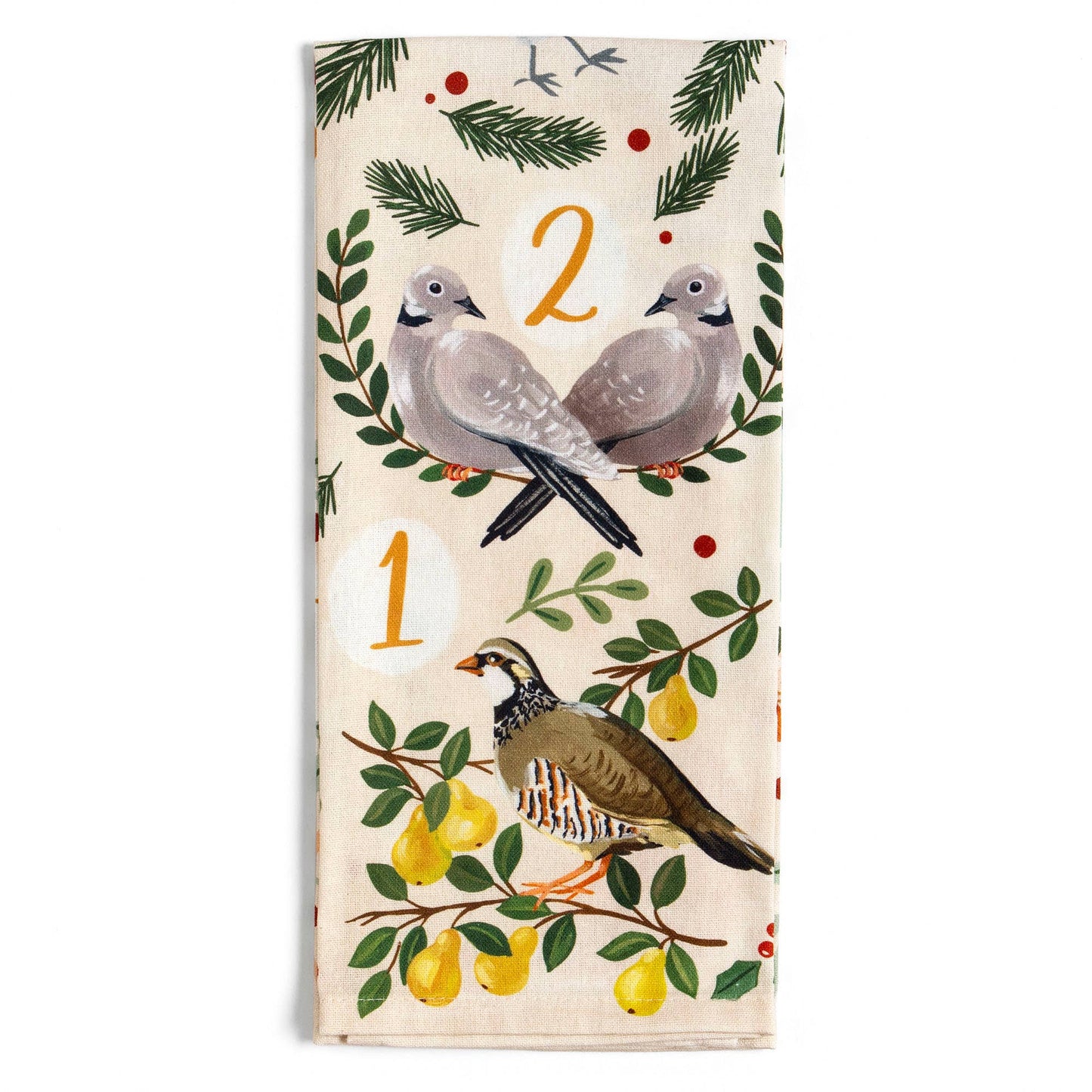 12 Days Of Christmas Kitchen Towel