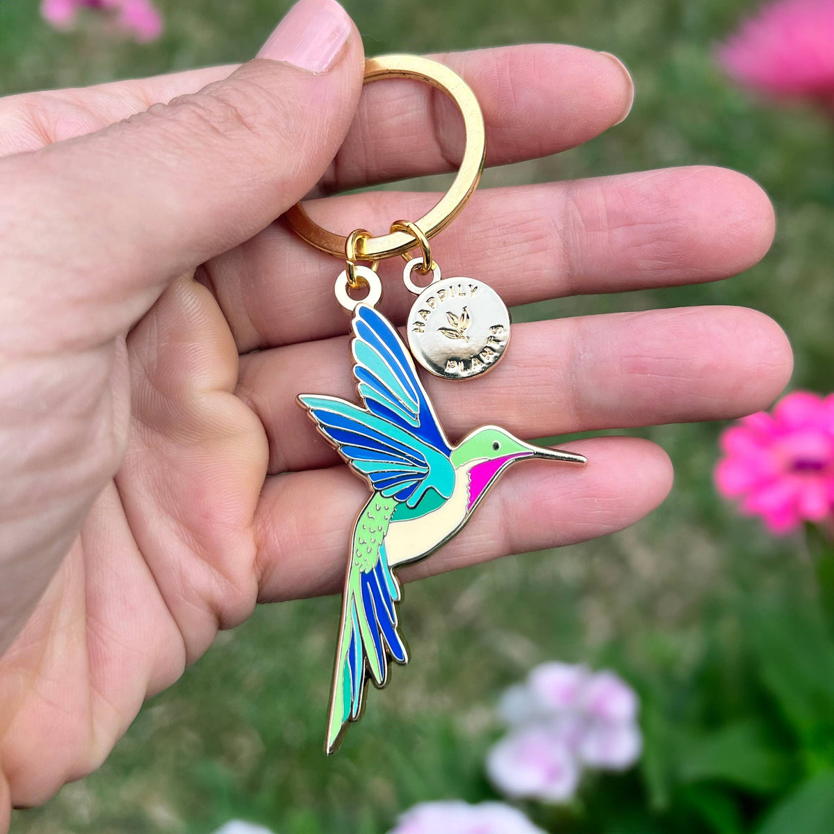 Hummingbird Keychain & Bag Charm