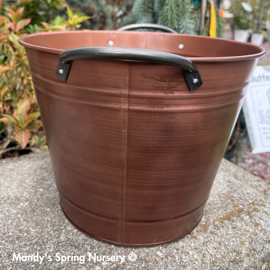 Washtub Planter - Brushed Copper