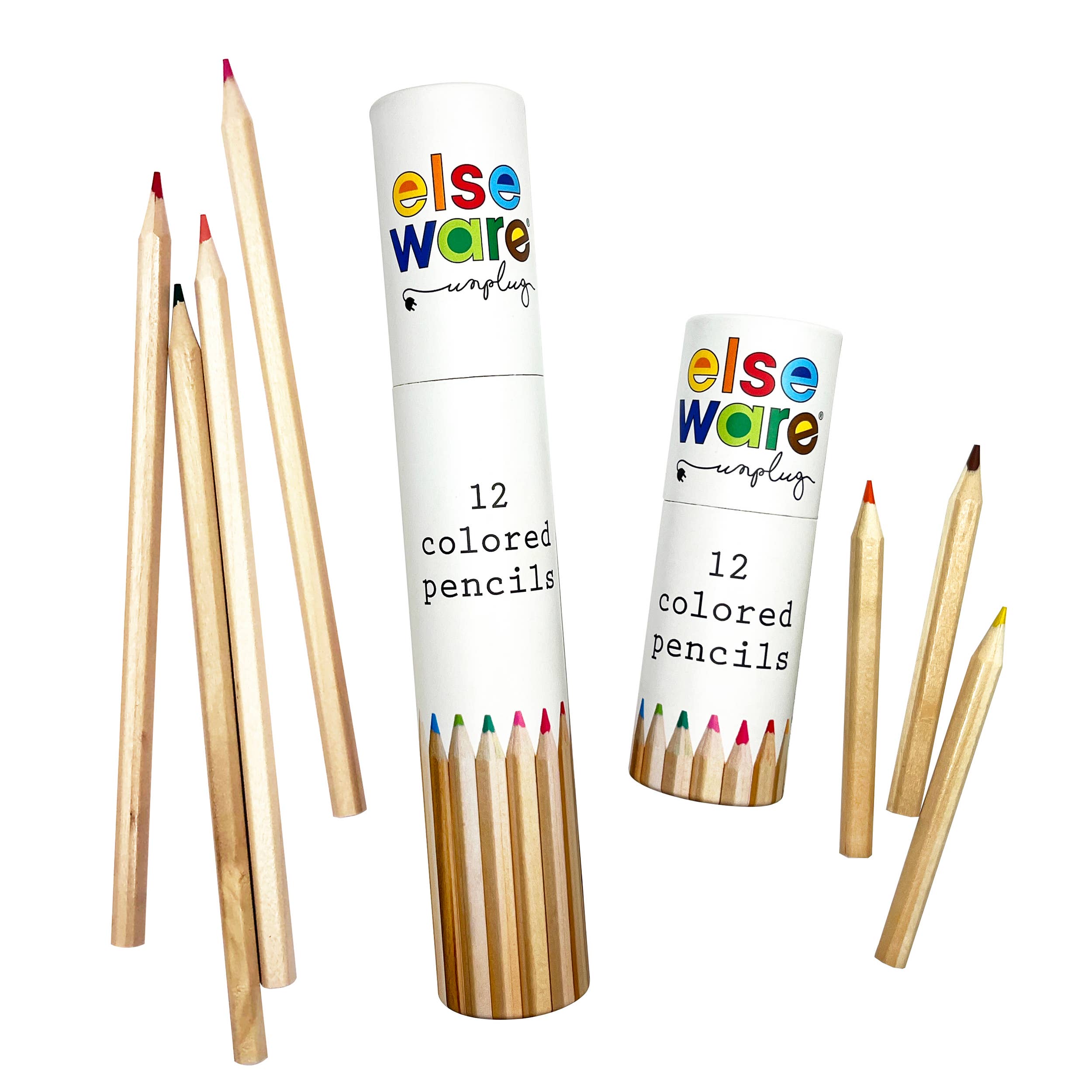 Colored Pencils - Tall & Travel Size - 12 Colors – Mandy Spring Farm ...