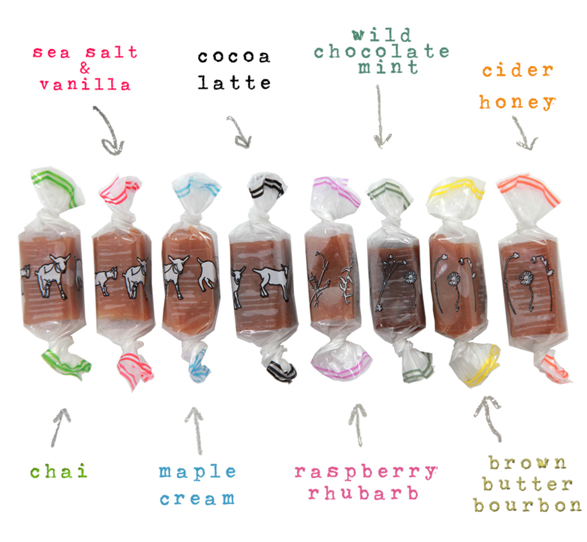 Fall Foliage Caramel Box | Vermont | 8 Flavors