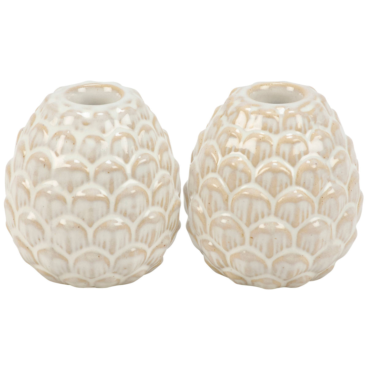 Pinecone Candle Holder
