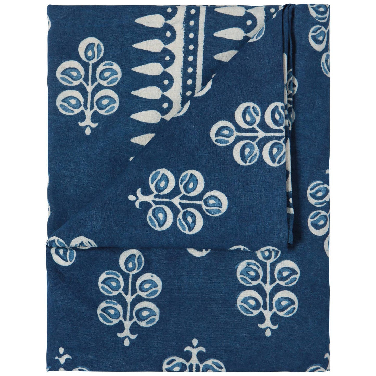 Hawthorn Block Print Tablecloth