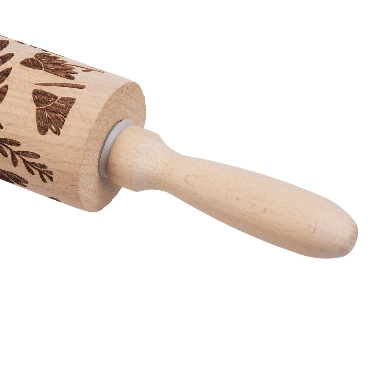 Floral Embossing Rolling Pin - Large