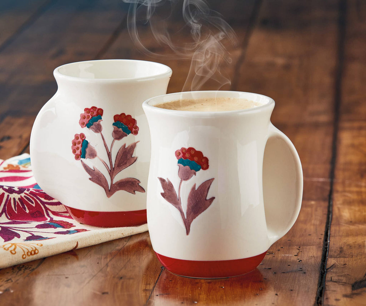 Autumn Bloom Handwarmer Mug