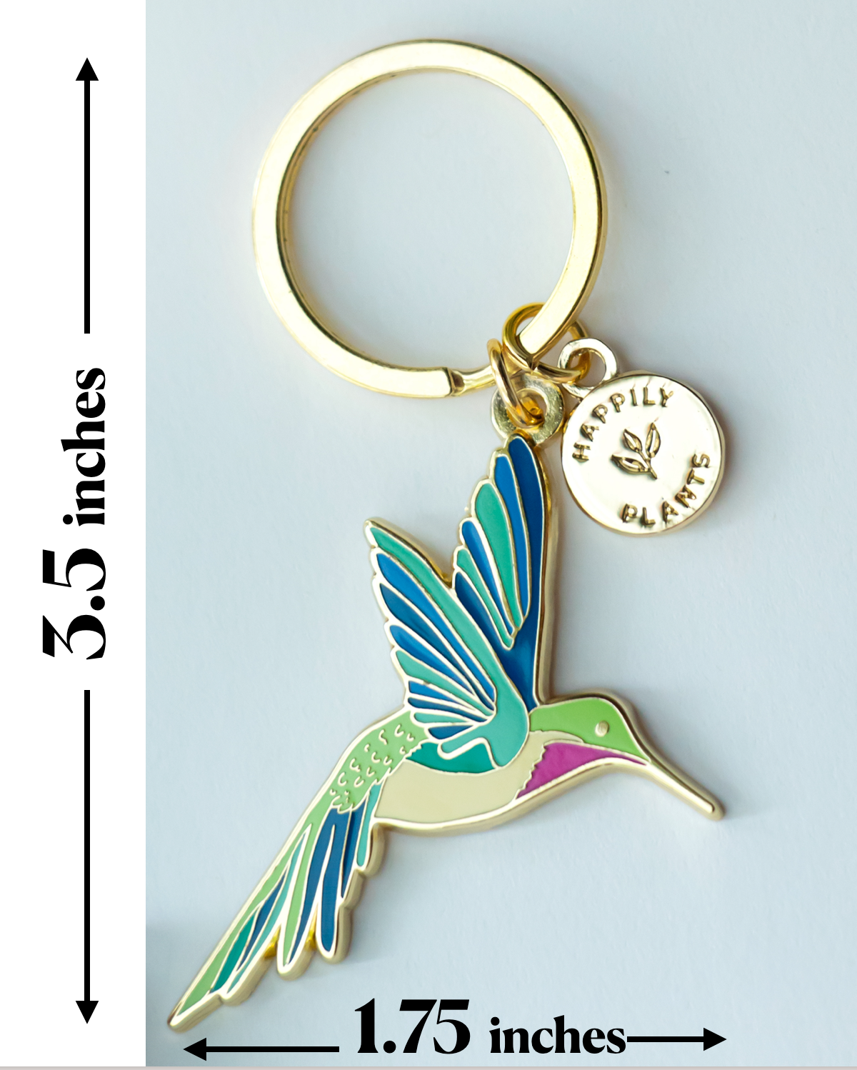 Hummingbird Keychain & Bag Charm