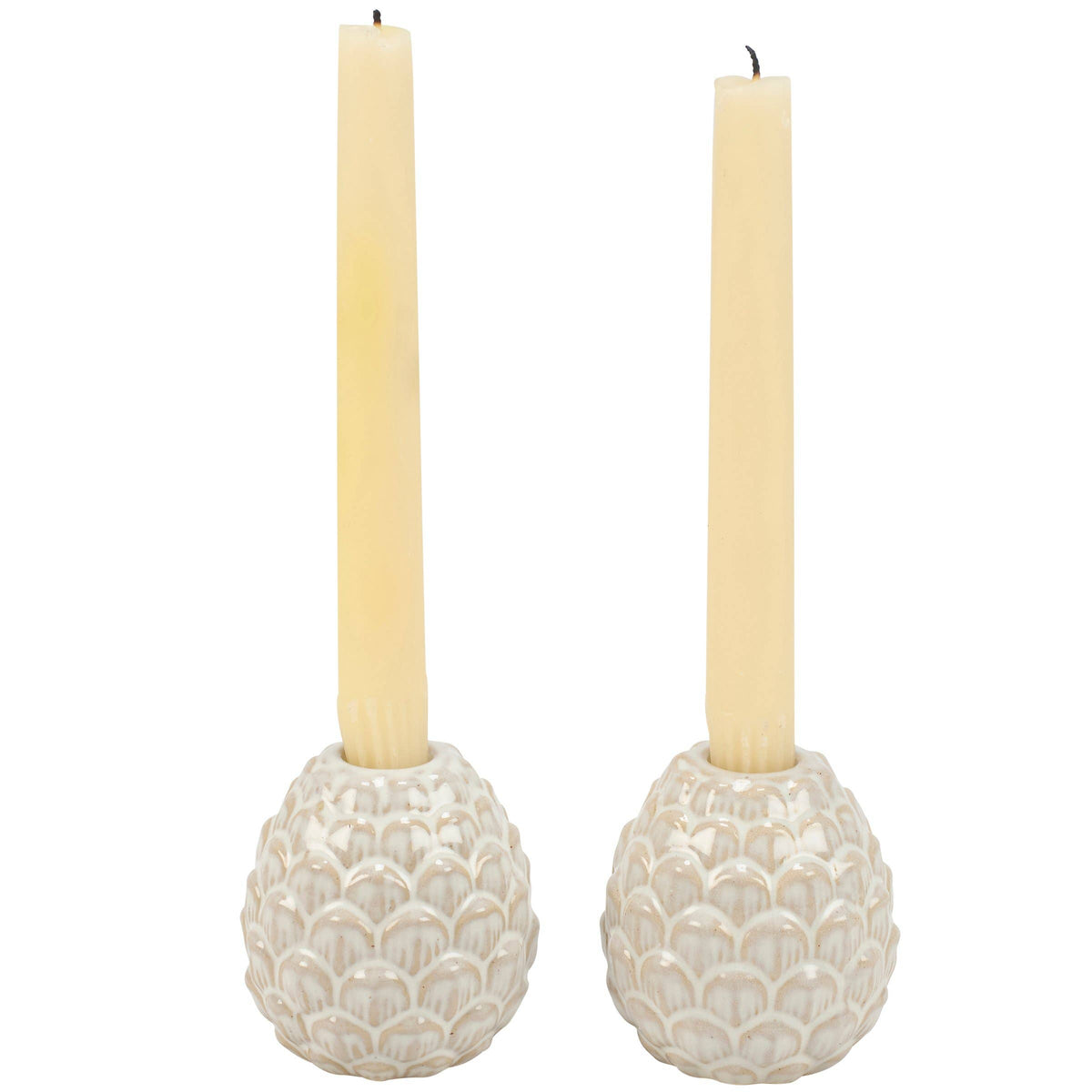 Pinecone Candle Holder