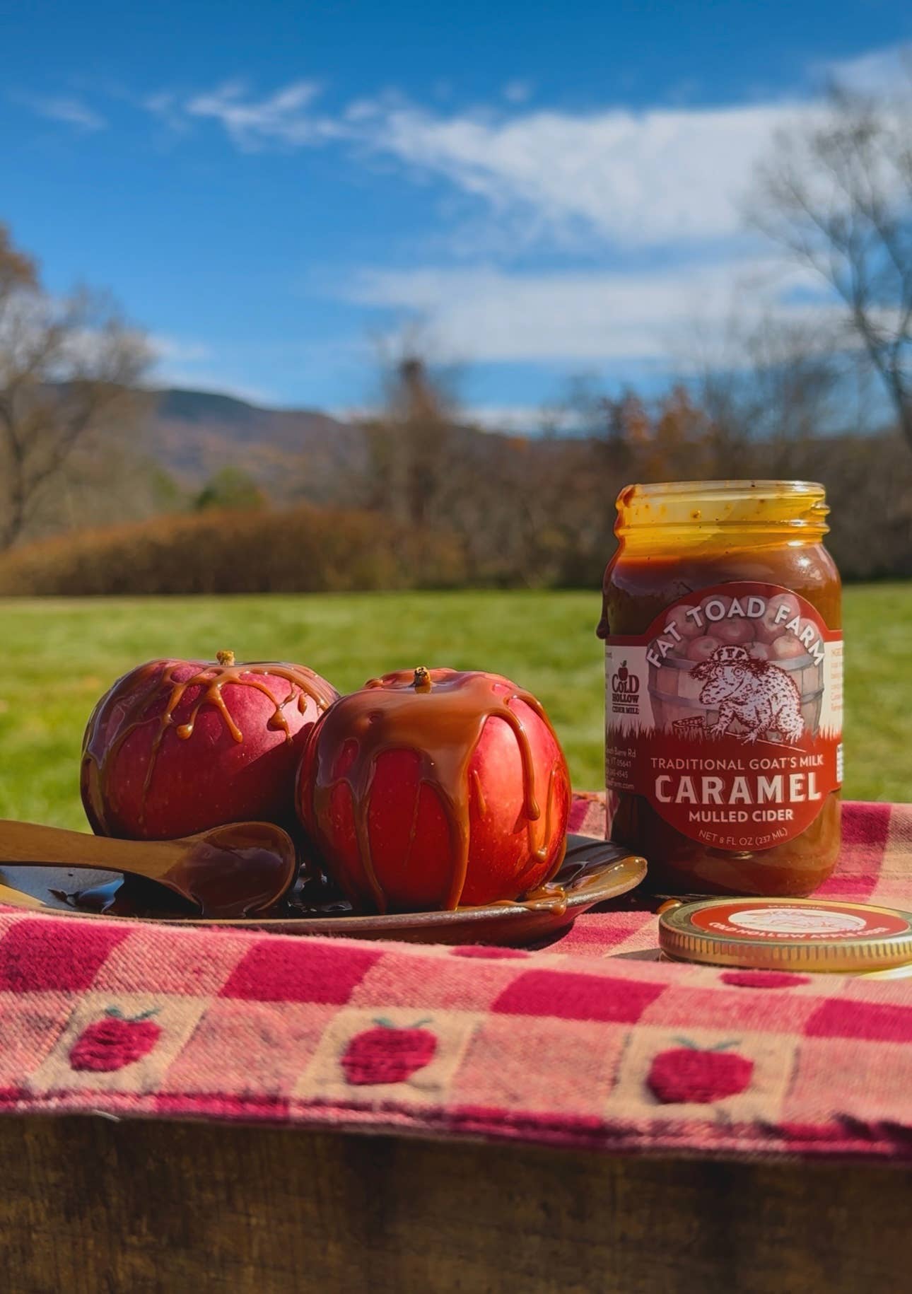 2oz Mulled Cider Goat's Milk Caramel