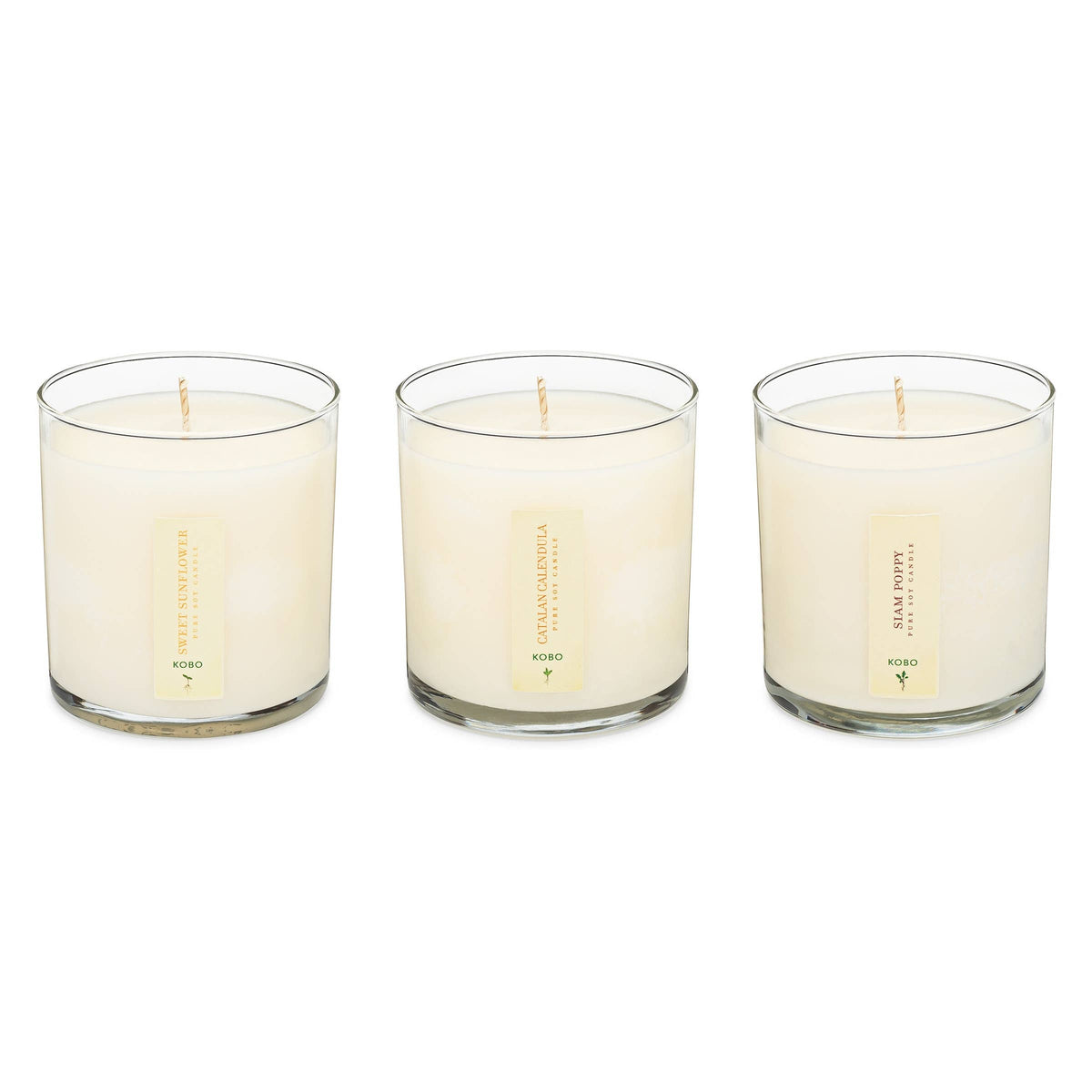 Floral Bouquet - Plant the Box Votive Candle Trio