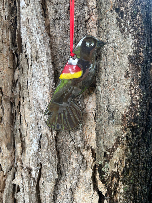 Red-Winged Blackbird Ornament