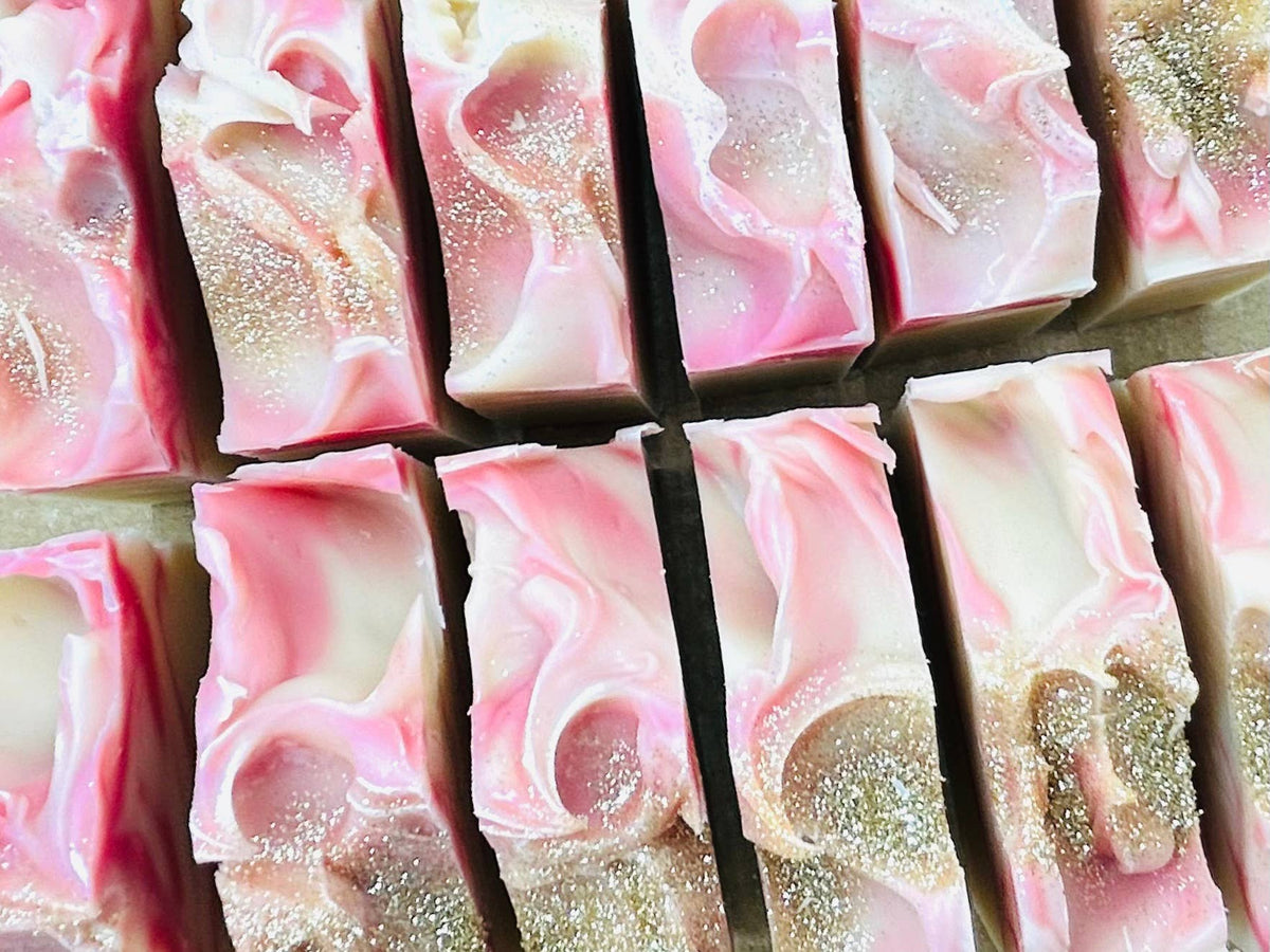 Winter Berry Handmade Soap Bar SEASONAL VEGAN HOLIDAY