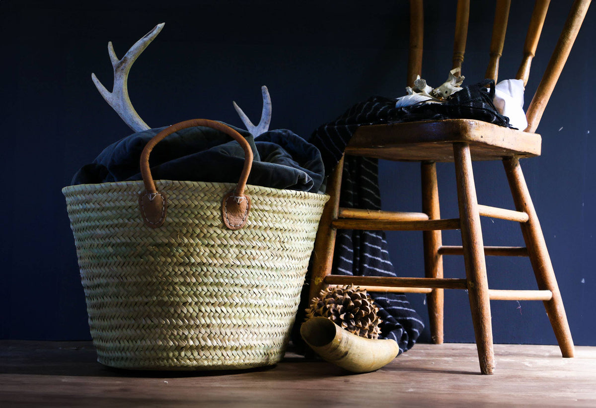Short Handled French Market Basket