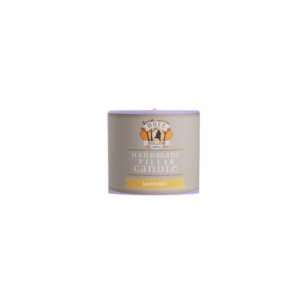 Lavender Scented Pillar Candles - 3x3", 3x6", 3x9" Sizes