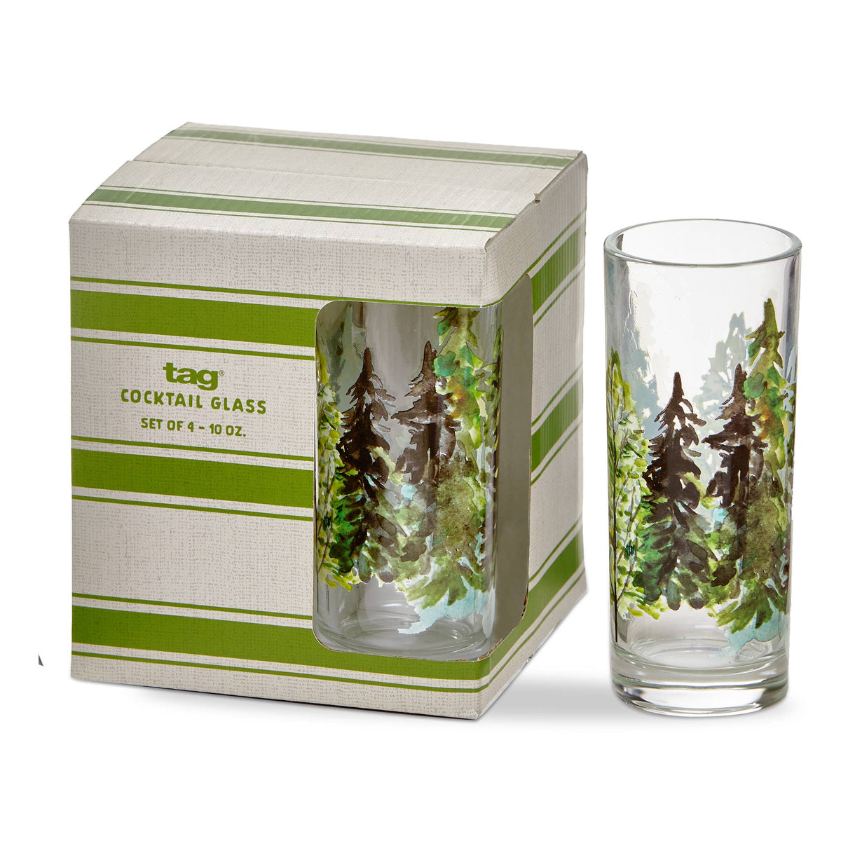 Northern Forest Drinking Glass