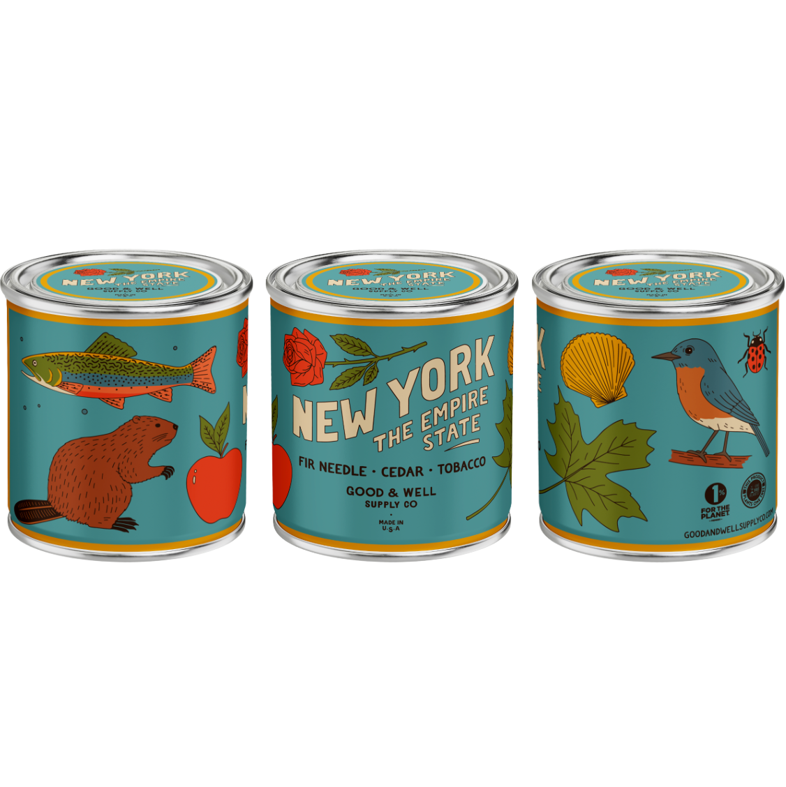 New York State Soy Candle