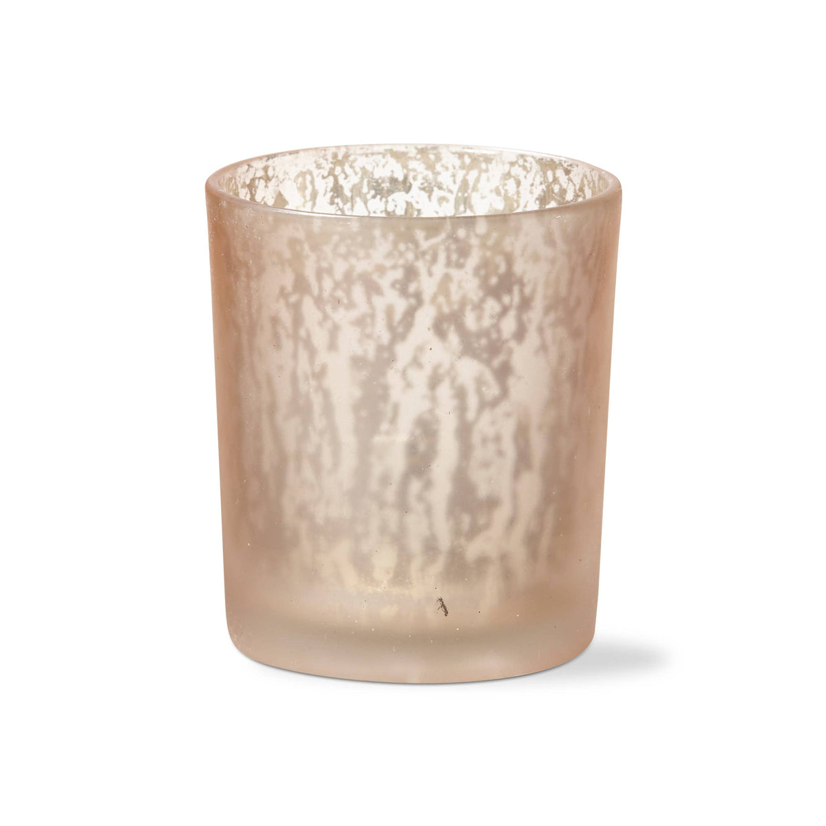 Illuminate Tealight Holder Blush Glass Christmas