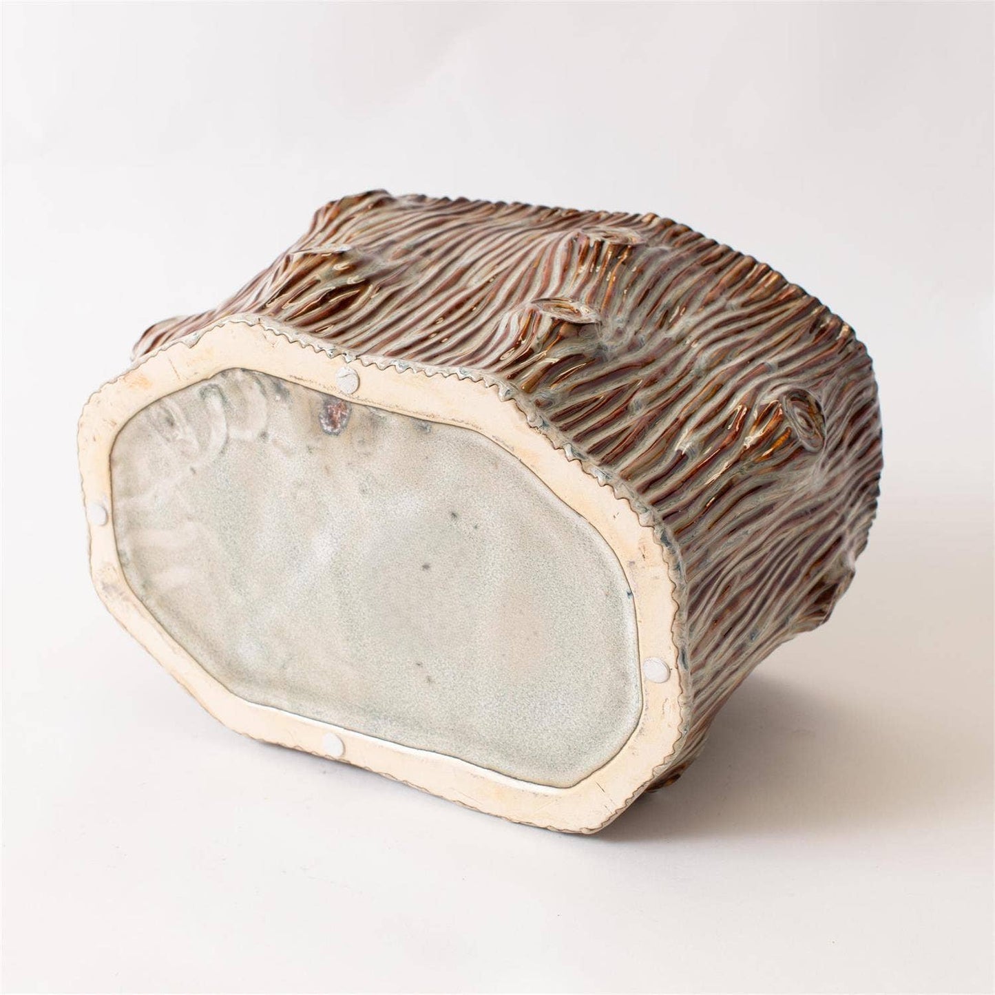 Faux Tree Stump Large Planter