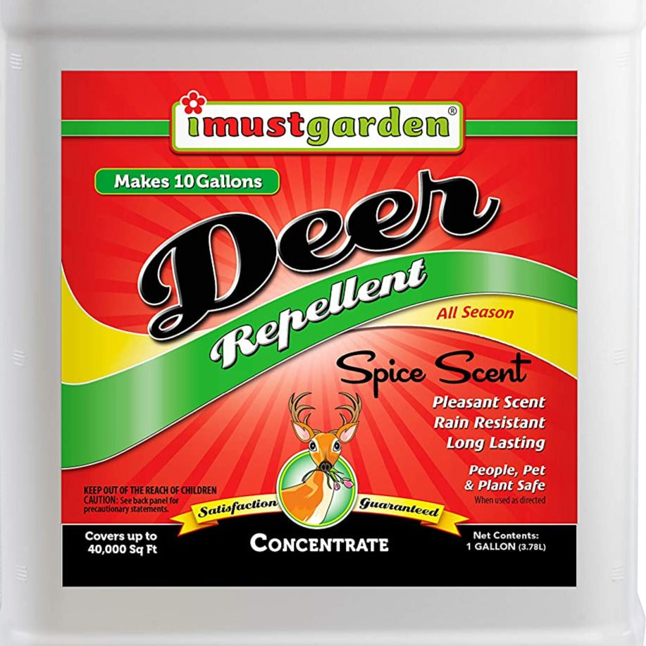 spray to keep deer out of garden I Must Garden DAC1G Deer Repellent