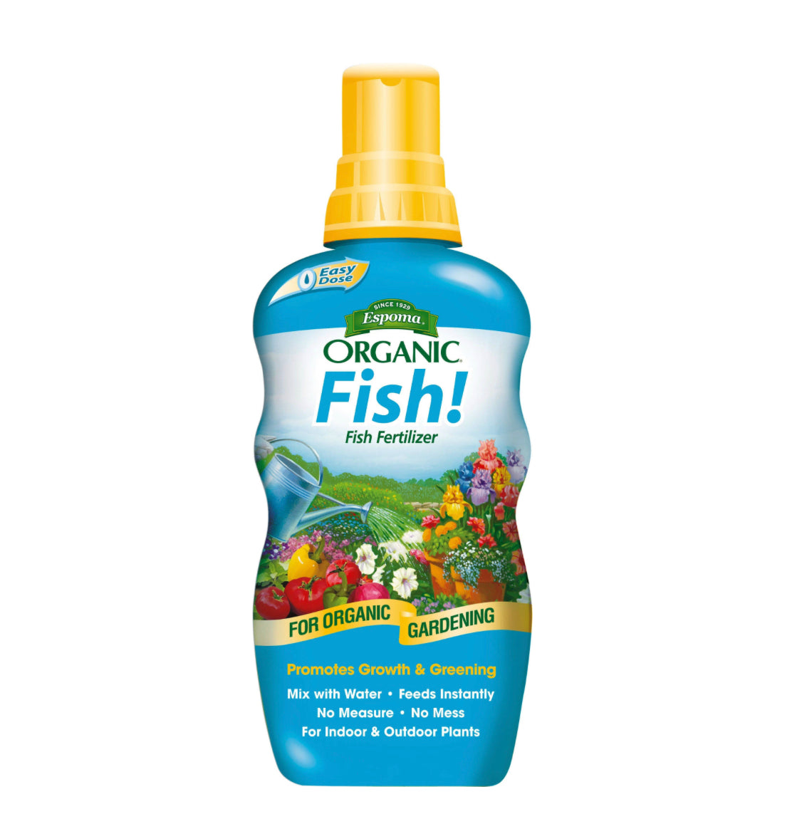 fish fertilizer for plants Espoma FI24-6 24 oz Fish Liquid Plant Food