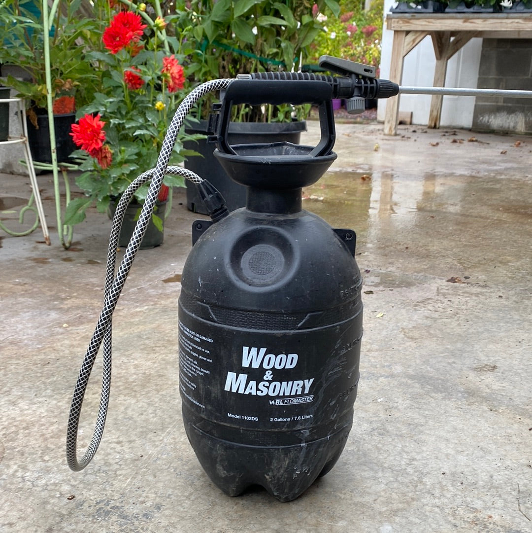 1/2 gallon garden sprayer Flo-master 2-Gallon Wood and Masonry Sprayer, 1102WD