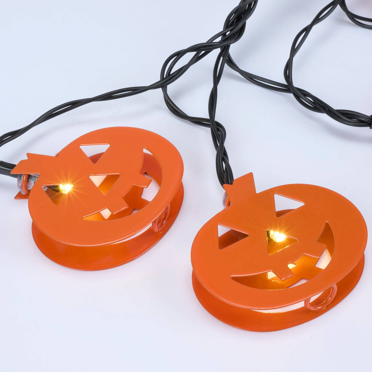 Glowing Jack O'Lantern String Lights