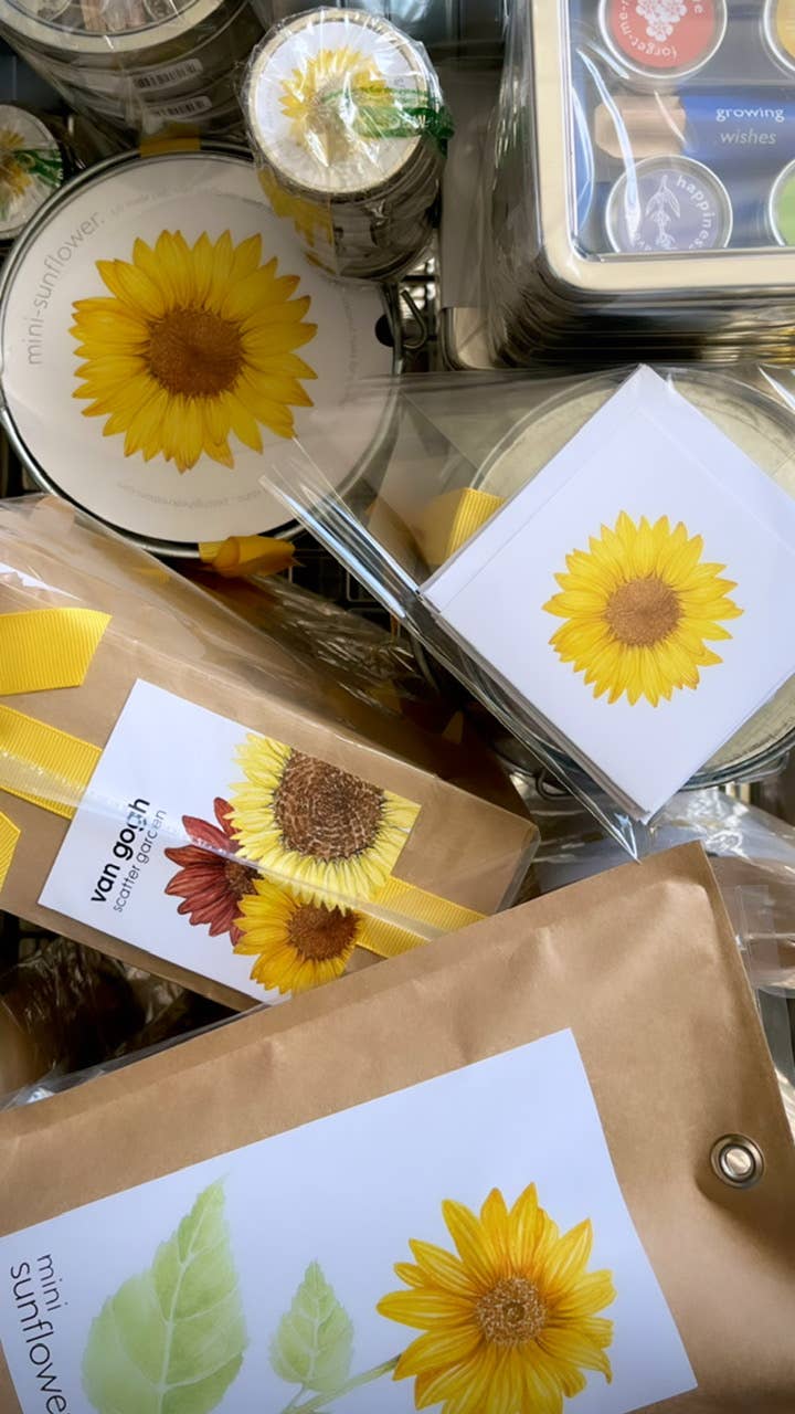 Scatter Garden | Van Gogh Sunflowers | Fall | Best Seller