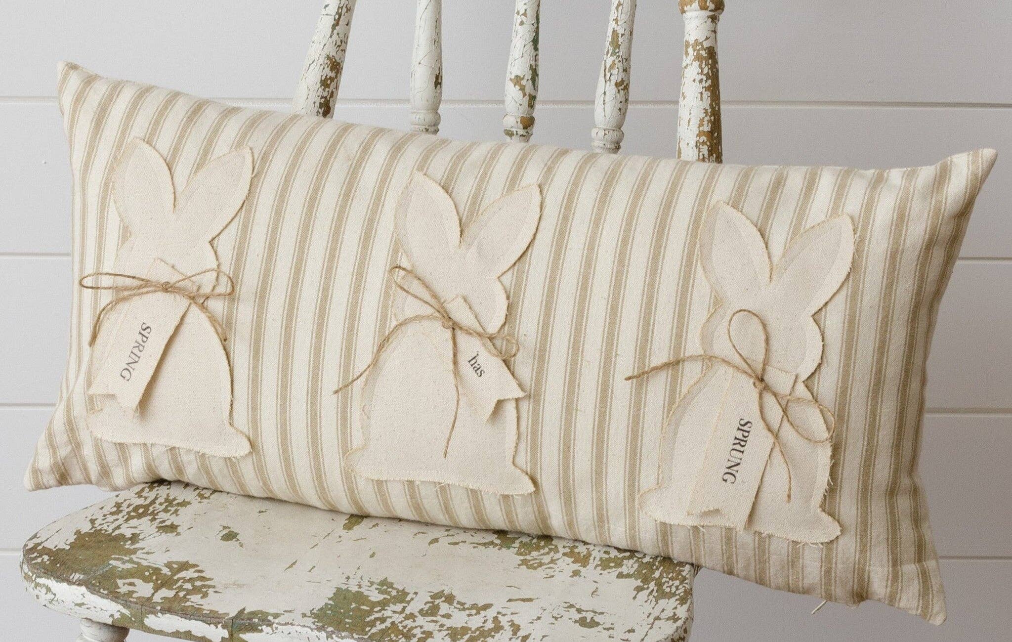 Audrey's Home & Gift Bunnies Pillow