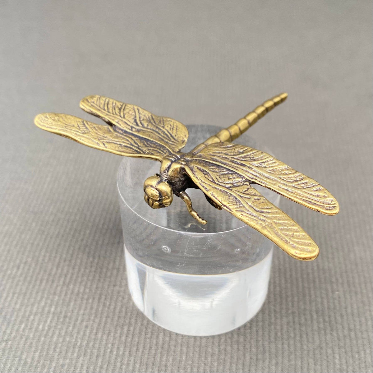 Brass Dragonfly Crafts Desktop Ornaments Decoration