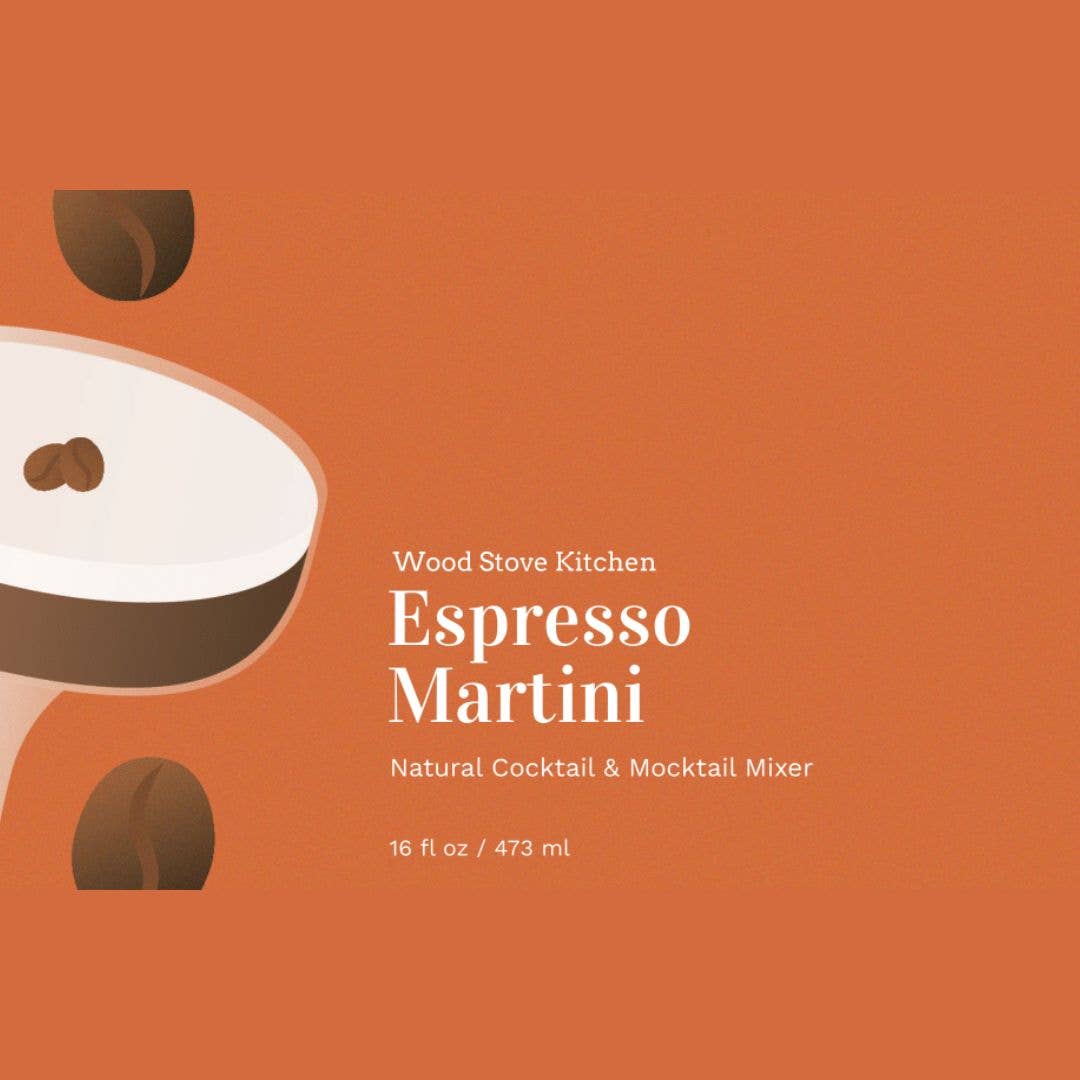 Espresso Martini Cocktail & Mocktail Mixer, 16 fl oz
