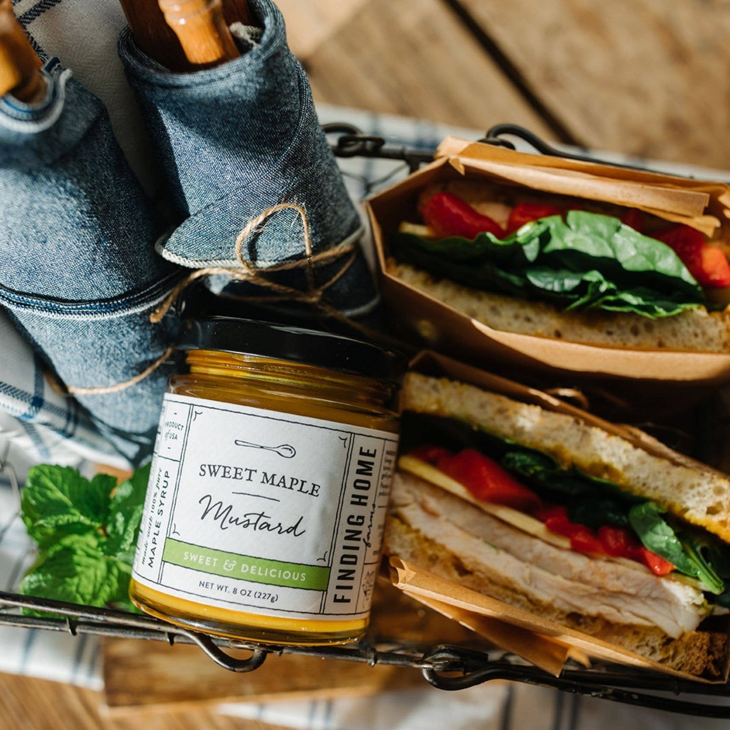 Sweet Maple Mustard, Gourmet Food