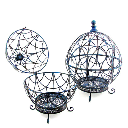 Iron Globe Plant Stands