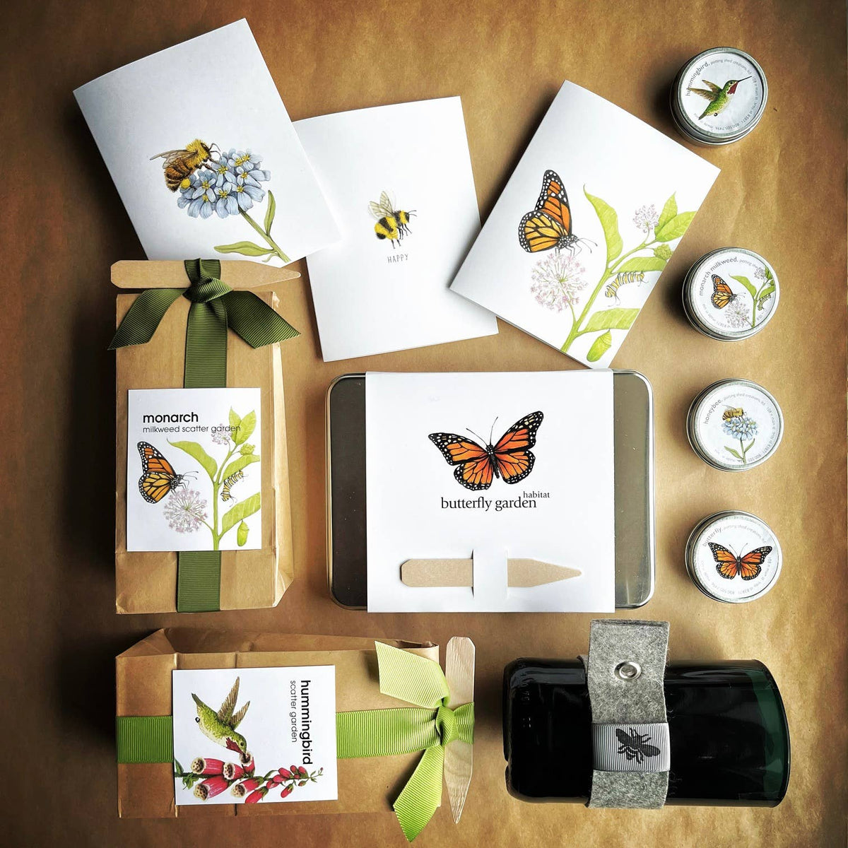 Garden Sprinkles | Butterfly Habitat Flower Garden | Spring