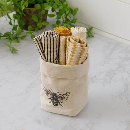 Bee Dish Cloth Set of 4